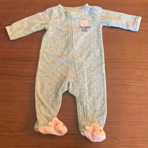 Carter’s kitty footie